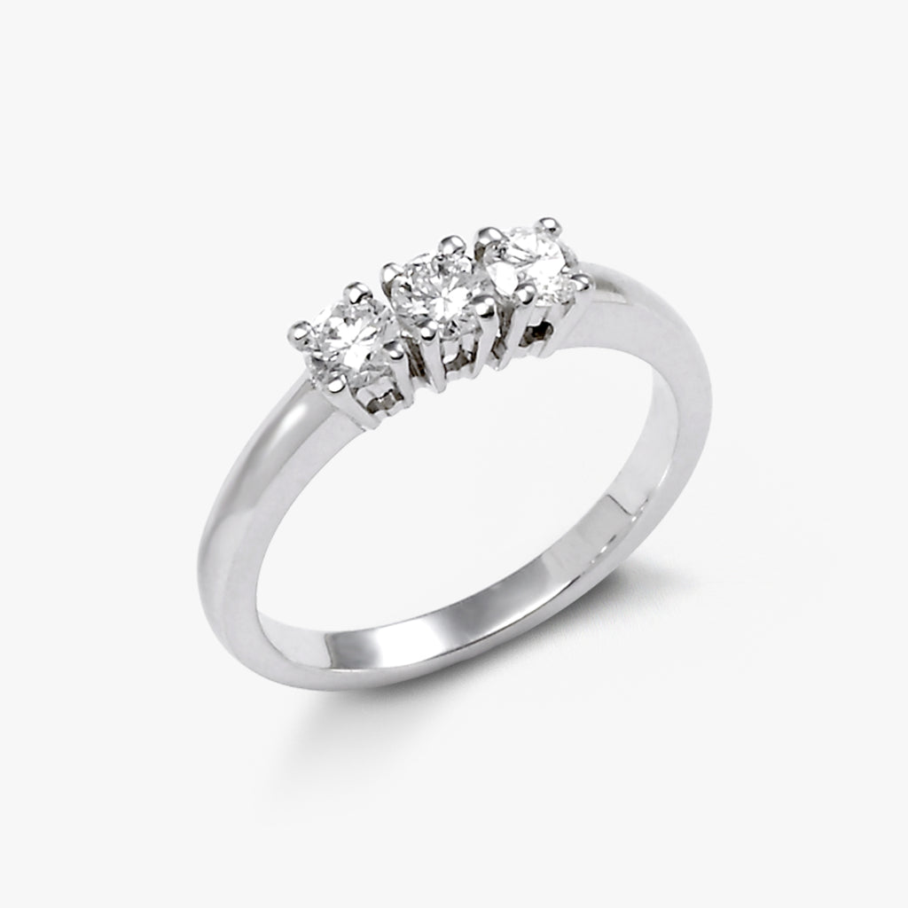 Anello 2345 <br> Diamanti white