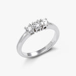 Anello 2345 <br> Diamanti white