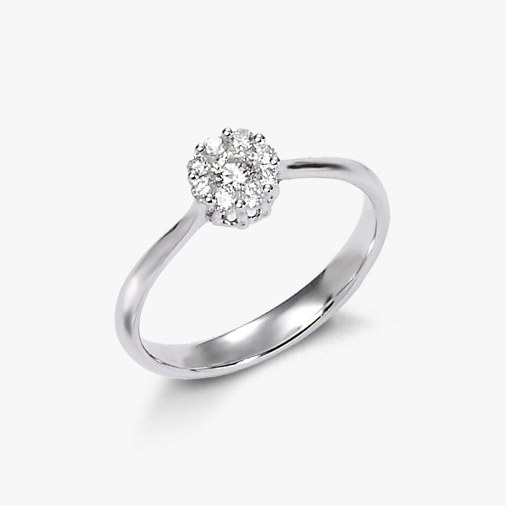 Anello 3714/1 <br> Diamanti white