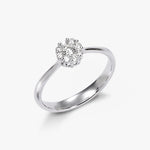 Anello 3714/1 <br> Diamanti white